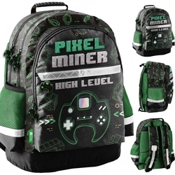 Minecraft  školní/studentský batoh  Pixel Miner 