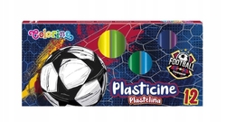 COLORINO PLASTELINA 12KS ** FOOTBALL **