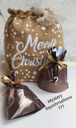 VÁNOČNÍ SQUISHMALLOWS ** ??? MYSTERY ??? ** V DÁRKOVÉM PYTLÍKU