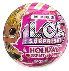 L.O.L. Surprise! Holiday VÁNOČNÍ Present mini panenka Prezzie 