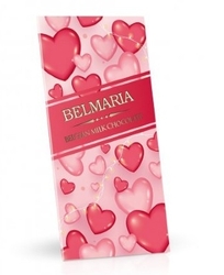 Belgická mléčná čokoláda 180 g SRDÍČKA
