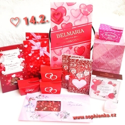 Happy Valentines Day - Čokoládové belgické pralinky 50g