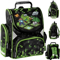 ŠKOLNÍ AKTOVKA PIXEL... MINECRAFT  + ** DÁREK ** 