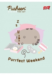 PUSHEEN SEŠIT / ZÁPISNÍK  A5 - LINKA 