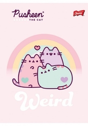 PUSHEEN SEŠIT / ZÁPISNÍK  A5 - LINKA 