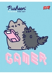 PUSHEEN SEŠIT / ZÁPISNÍK  A5 - ČTVEREČEK