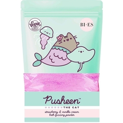  Pusheen The Cat Šumivý koupelový pudr 250g jahody a vanilky