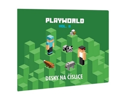 MINECRAFT Desky na ČÍSLICE / PLAYWORLD