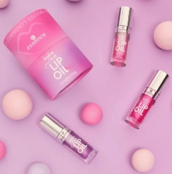 ESSENCE Hydra Kiss Lip Oil Trio - OLEJ NA RTY - SADA -  Lip's Choice Awards