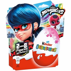 MIRACULOUS**kouzelná beruška ** SADA KINDER VAJÍČEK - 4KS  