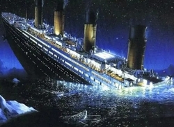 DIAMANTOVÁ MOZAIKA 5D OBRAZ - TITANIC
