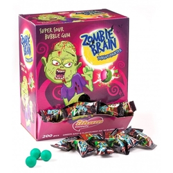 Zombie Brain žvýkačka Bubble Gum 3,5g