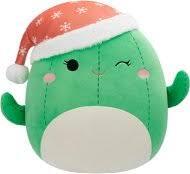 VÁNOČNÍ SQUISHMALLOWS Kaktus s vánoční čepkou Maritza