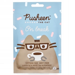 Pusheen Face Mask - zklidňující plátýnková maska