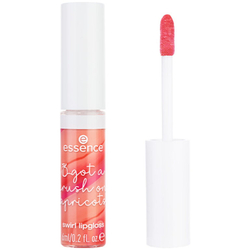 ESSENCE -LESK NA RTY - apricots swirl lipgloss 01 Apricotely In Love