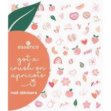 ESSENCE - NÁLEPKY NA NEHTY - got a crush on apricots nail stickers