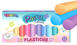 COLORINO PASTEL PLASTELINA 12KS 