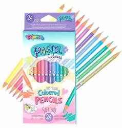 COLORINO DVOUBAREVNÉ PASTELKY 12/24 