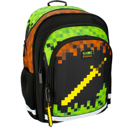 Minecraft /pixel game/ školní/studentský batoh