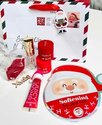 MERRY CHRISTMAS VÁNOČNÍ SADA - SANTA V DÁRKOVÉ TAŠTIČCE
