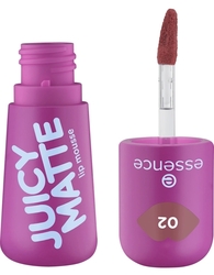 ESSENCE JUICY MATTE pěnová rtěnka -  02 Featherlight Pink