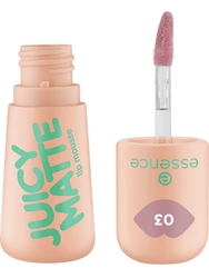 ESSENCE JUICY MATTE pěnová rtěnka - 03 Nude Pink