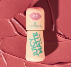 ESSENCE JUICY MATTE pěnová rtěnka - 03 Nude Pink