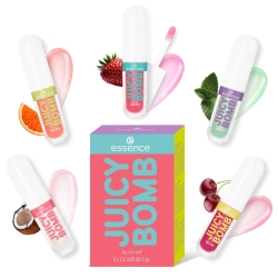 ESSENCE JUICY BOMB  SET OLEJŮ NA RTY -  SADA Glossy days ahead! - 