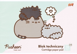 Pusheen Technický blok A4 10 listů