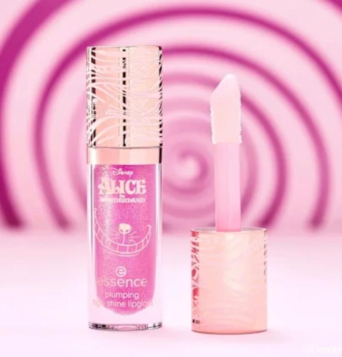 ESSENCE - Lipgloss Disney Alice In Wonderland Plumping High-Shine 01 Wear A Smile, 4 ml