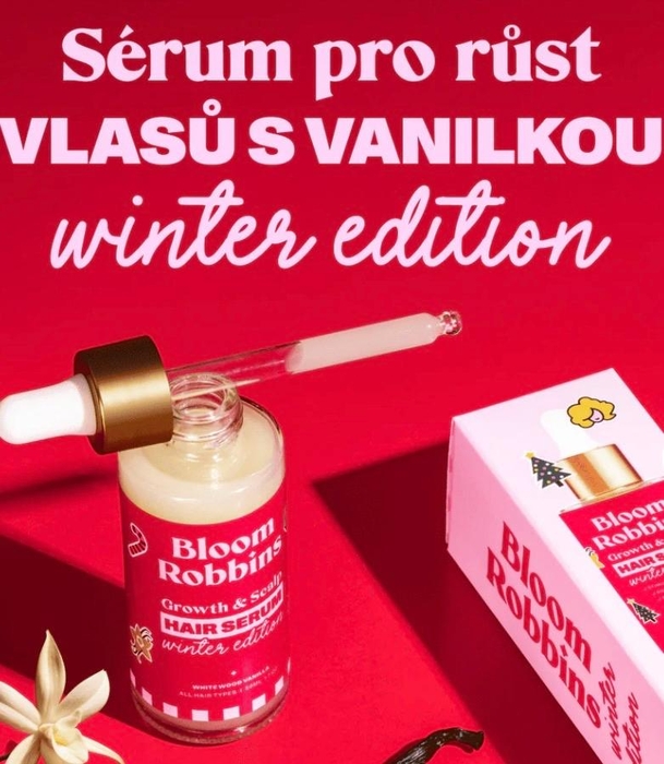 VÁNOČNÍ Sérum pro růst vlasů BLOOM ROBBINS