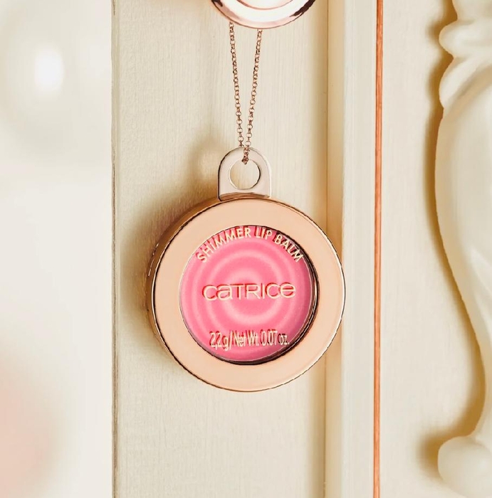 CATRICE balzám na rty Hollyglazing Shimmer Lip Balm Jingle Balm