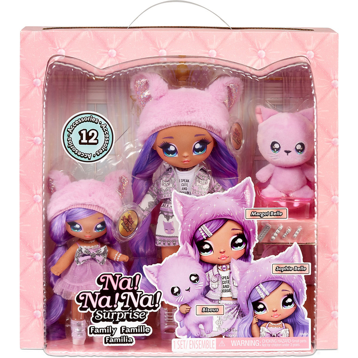 NA NA NA SURPRISE FAMILY -  LAVENDER KITTY