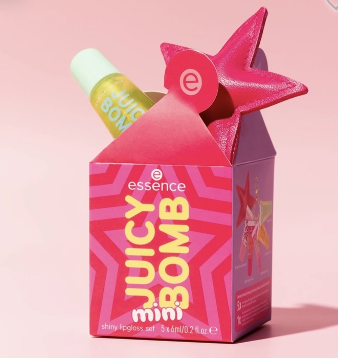 ESSENCE Lesky na rty Juicy Bomb Set 01 Holiday Happiness